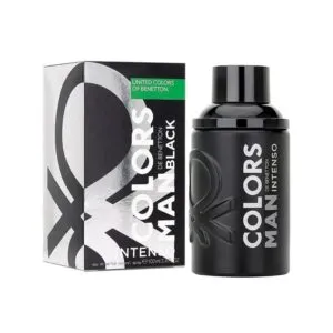 Benetton Colors Black Intenso EDP за мъже – флакон