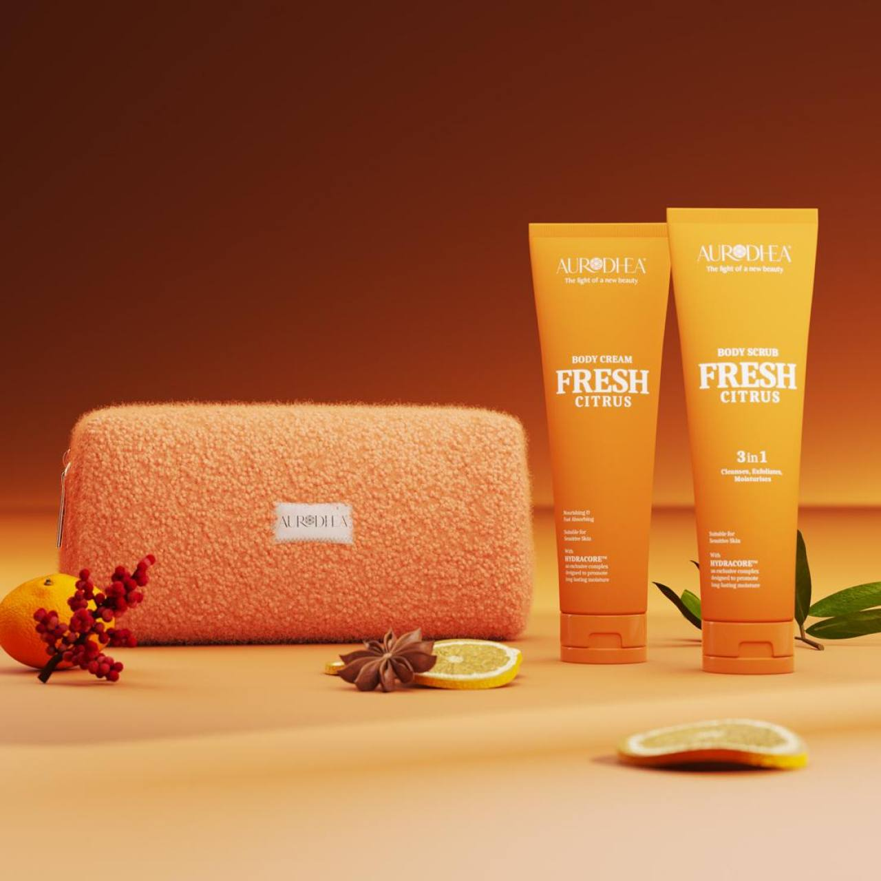 Chogan Комплект за тяло 'Fresh Citrus'