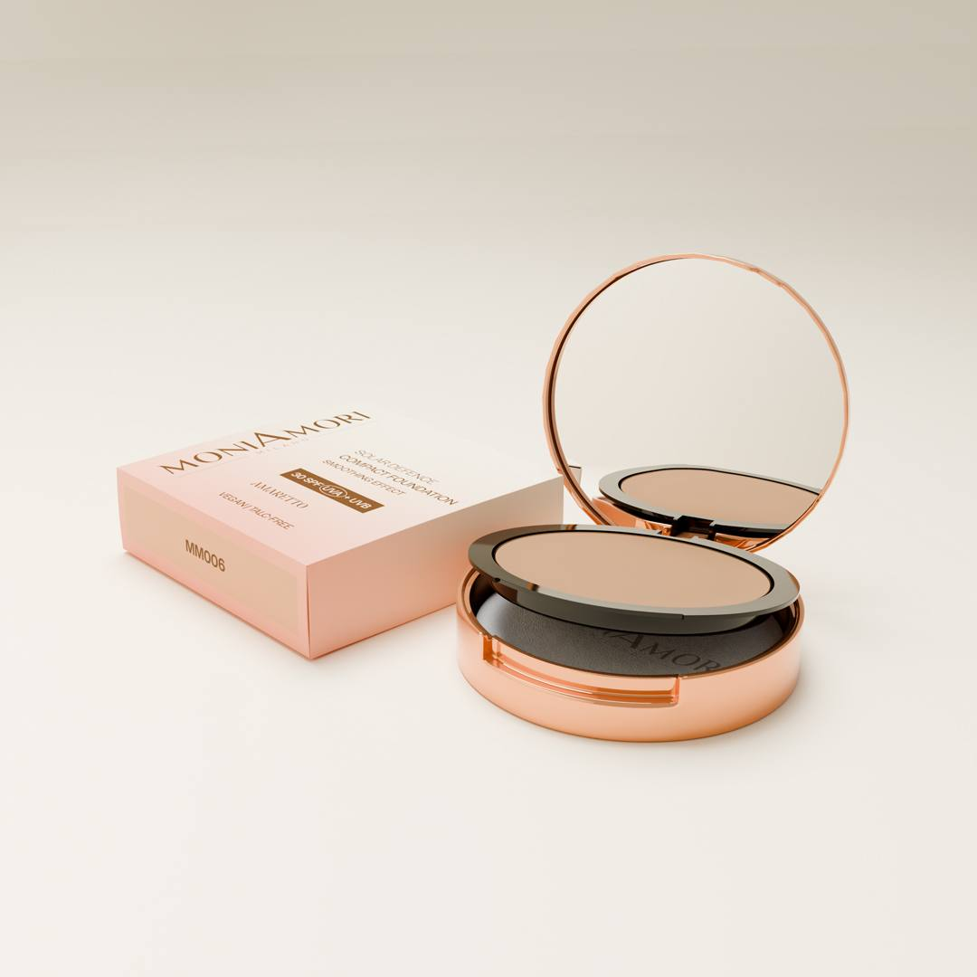 Chogan Solar Defence Compact Foundation – Amaretto
