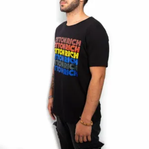 Chogan T-Shirt Cotton-Rich Basic Черна – неконвенционална