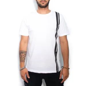 Chogan Тениска Cotton-Rich Basic Бяла – минимална