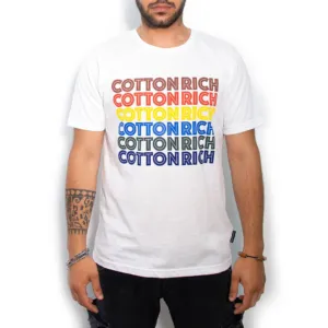 Chogan Тениска Cotton-Rich Basic Бяла – нестандартна