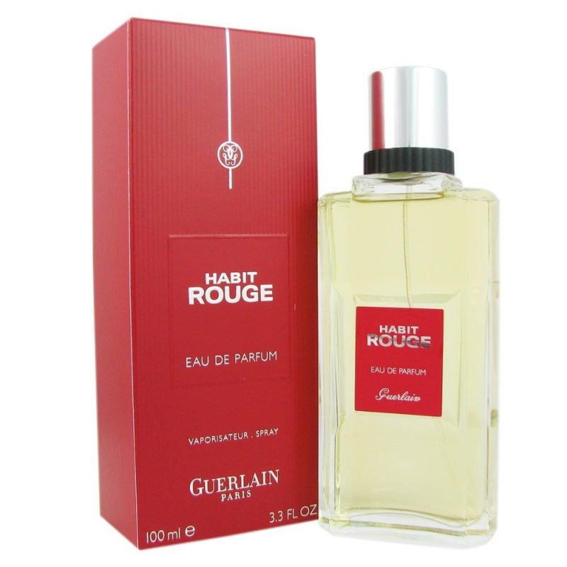 Guerlain Habit Rouge EDP за мъже 50 ml – снимка 3