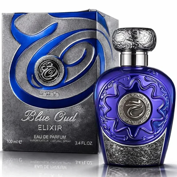 Lattafa Blue Oud Elixir EDP унисекс 100 ml – флакон