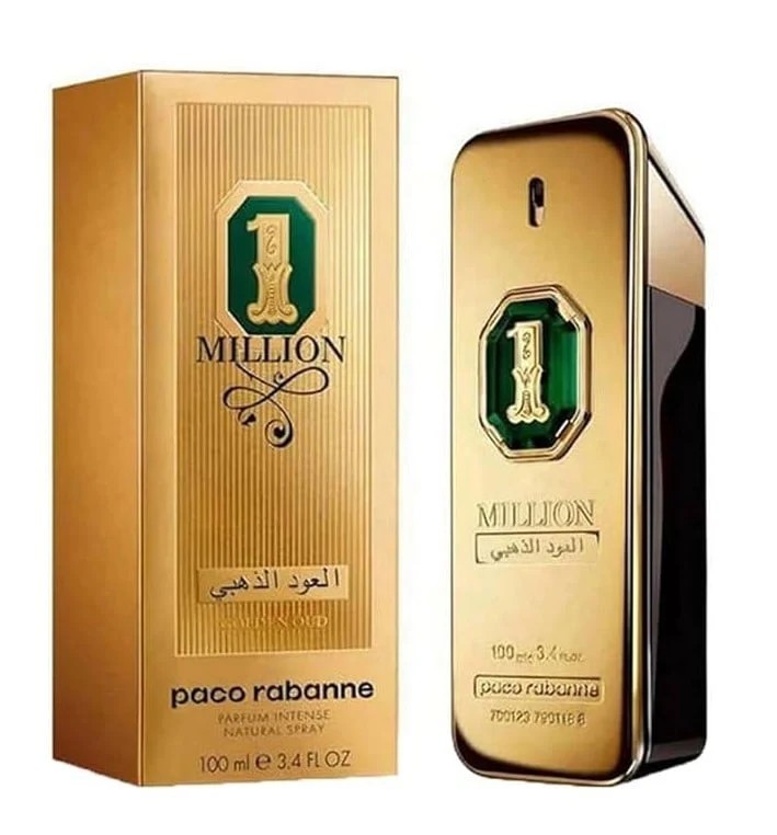 Paco Rabanne 1 Million Golden Oud EDP за мъже 100 ml – флакон