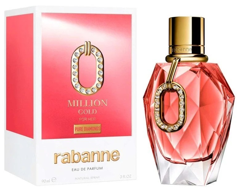 Paco Rabanne Million Gold Pure Diamonds EDP за жени 50 ml – флакон